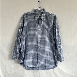 Peter Millar Blue Casual Button Down Shirt